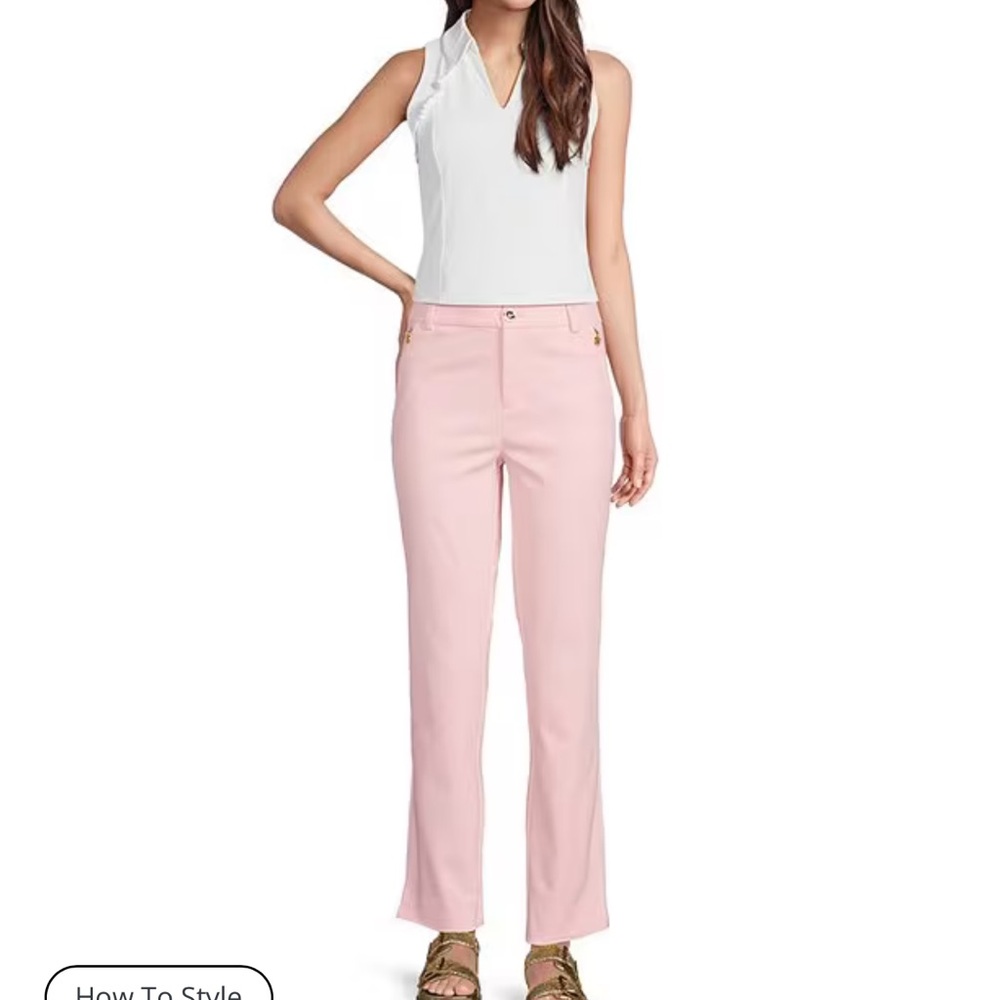 Lilly Pulitzer Ana High Rise Pant - NWT - Size 8 - Picture 5 of 5